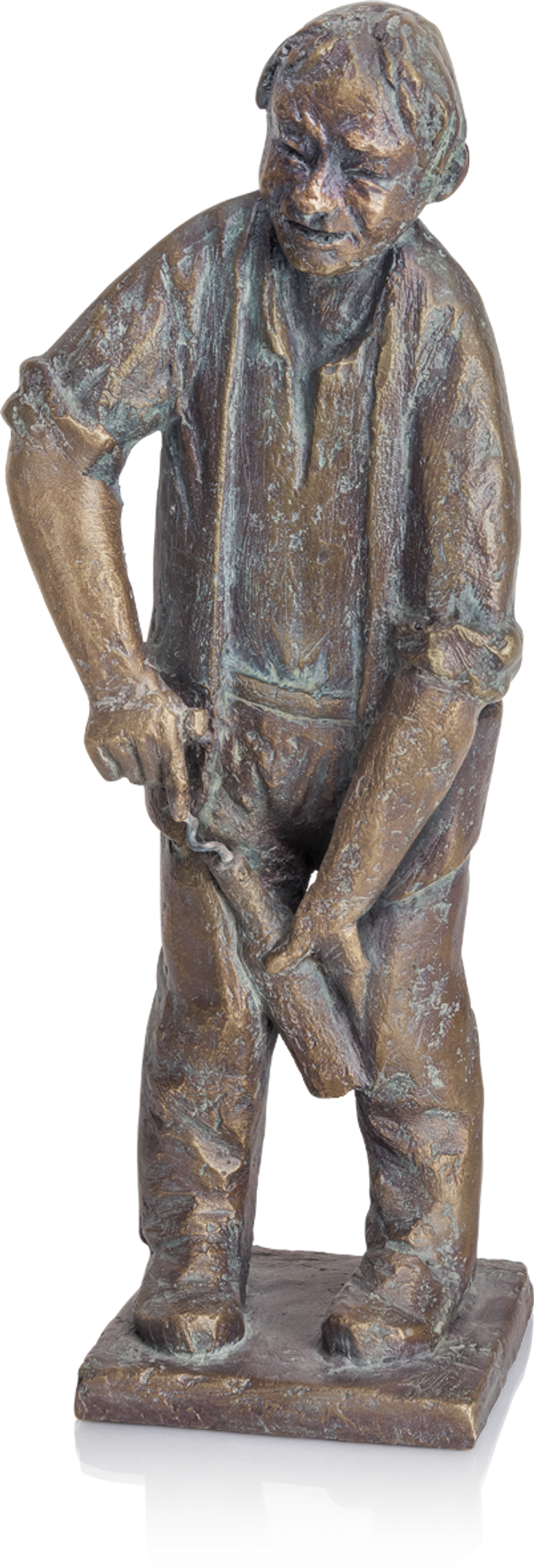 Bronzefigur Korkenzieher von Theophil Steinbrenner