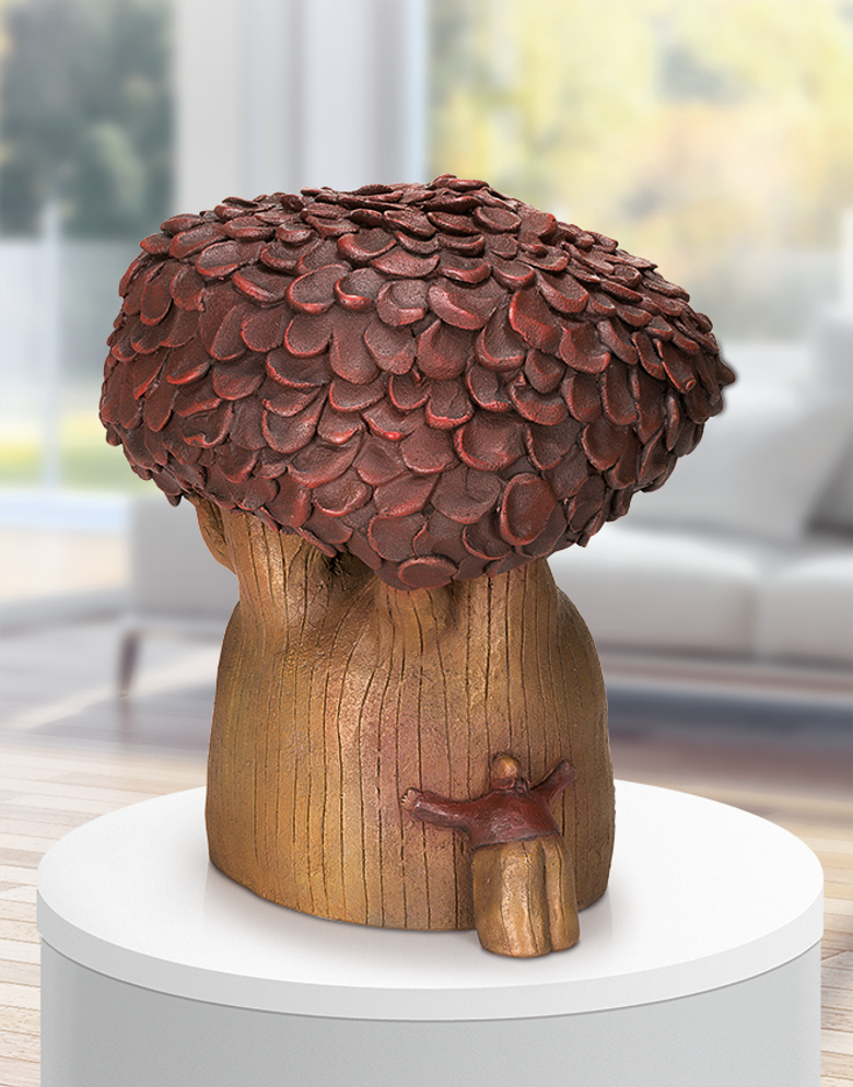 Bronzefigur Naturliebe von Anne-Sophie Gilloen