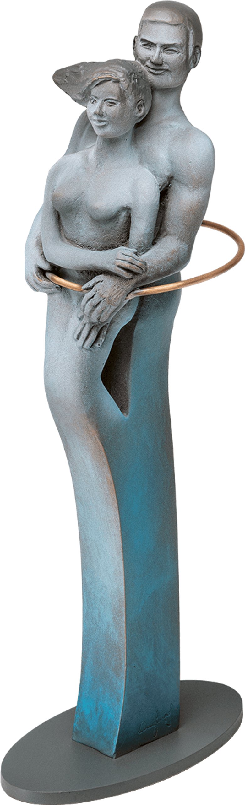 Bronzefigur »Union« von Annie Jungers