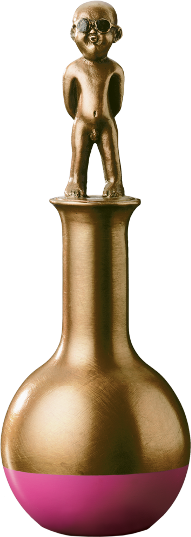 Bronzefigur Homo 2000 von Guido Messer