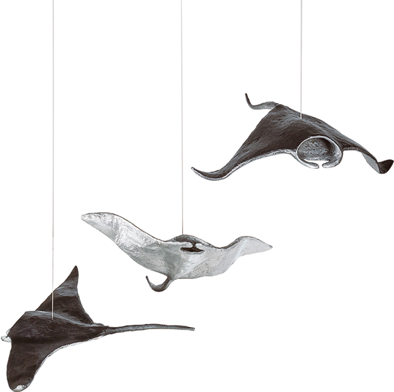 Bronzefigur Angels of the seas von Michal Trpák