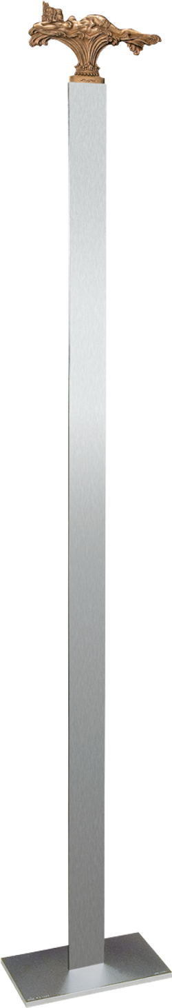 Bronzefigur Liegende Versuchung, Standvariante von Ernst Fuchs