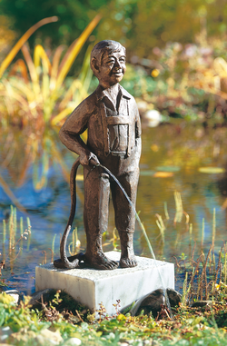 Bronzefigur Florian von Theophil Steinbrenner