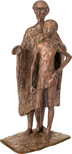 Bronzefigur Den eigenen Weg… von Manfred Welzel