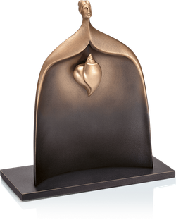 Bronzefigur »Hidden heart« von Andrea Bucci