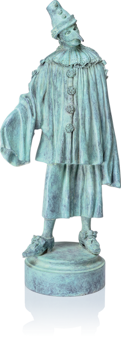 Bronzefigur Der Ästhet von Thomas Schöne