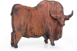 Bronzefigur Großer Stier von David Laugomer