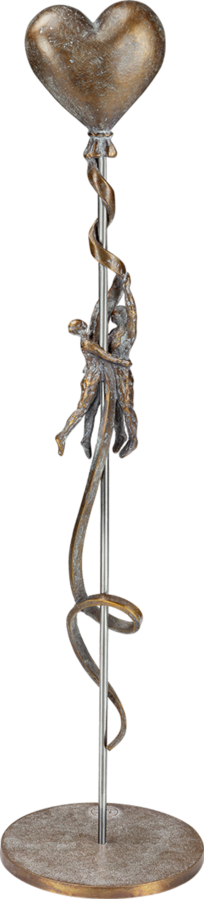 Bronzefigur «Abheben» aus dem Atelier Strassacker