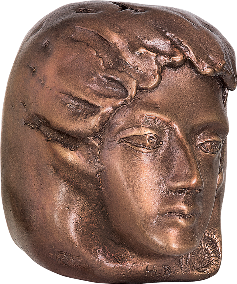 Bronzefigur Die Glänzende von Maria-Luise Bodirsky