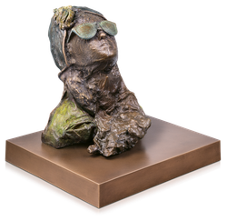 Bronzeskulptur Sternsucher 1