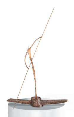 Bronzefigur Gondoliero von Udo Wintgens