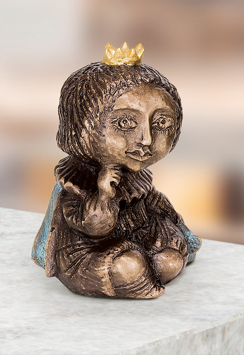 Bronzefigur Fuchs und Prinz von Elya Yalonetski