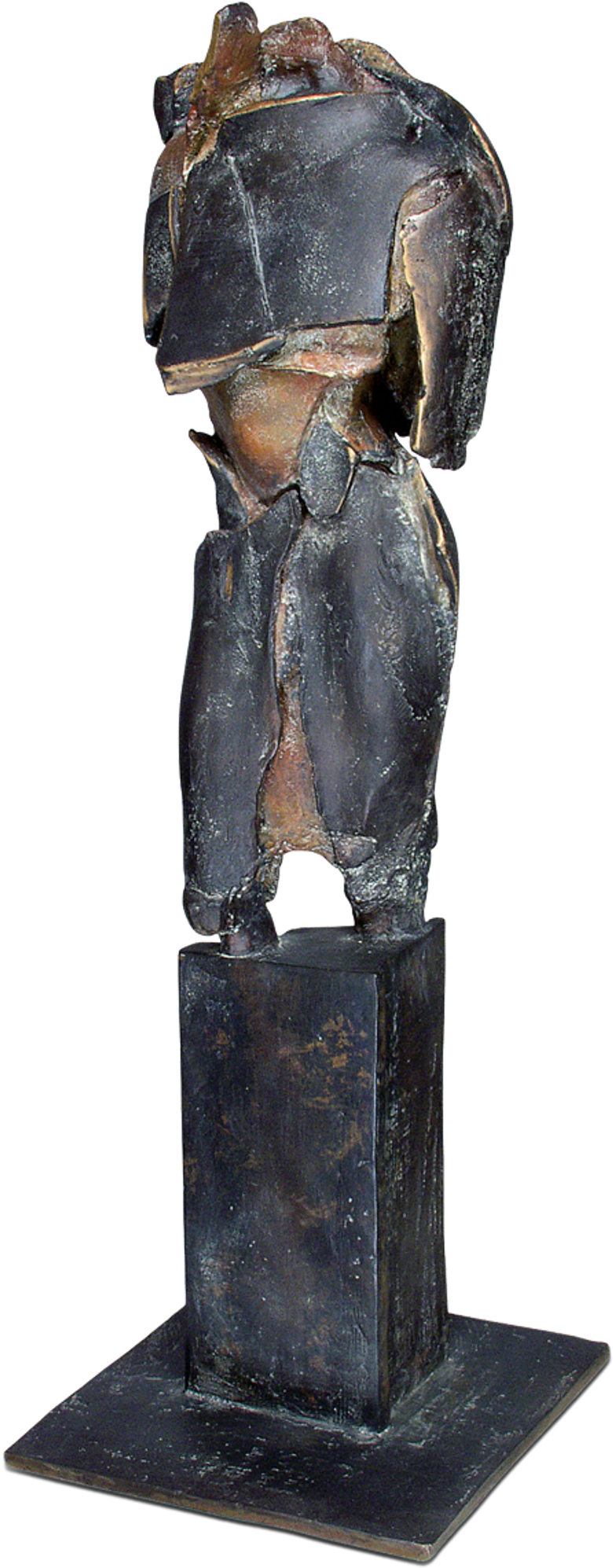 Bronzefigur Red Torso von Maria Teresa Kuczynska
