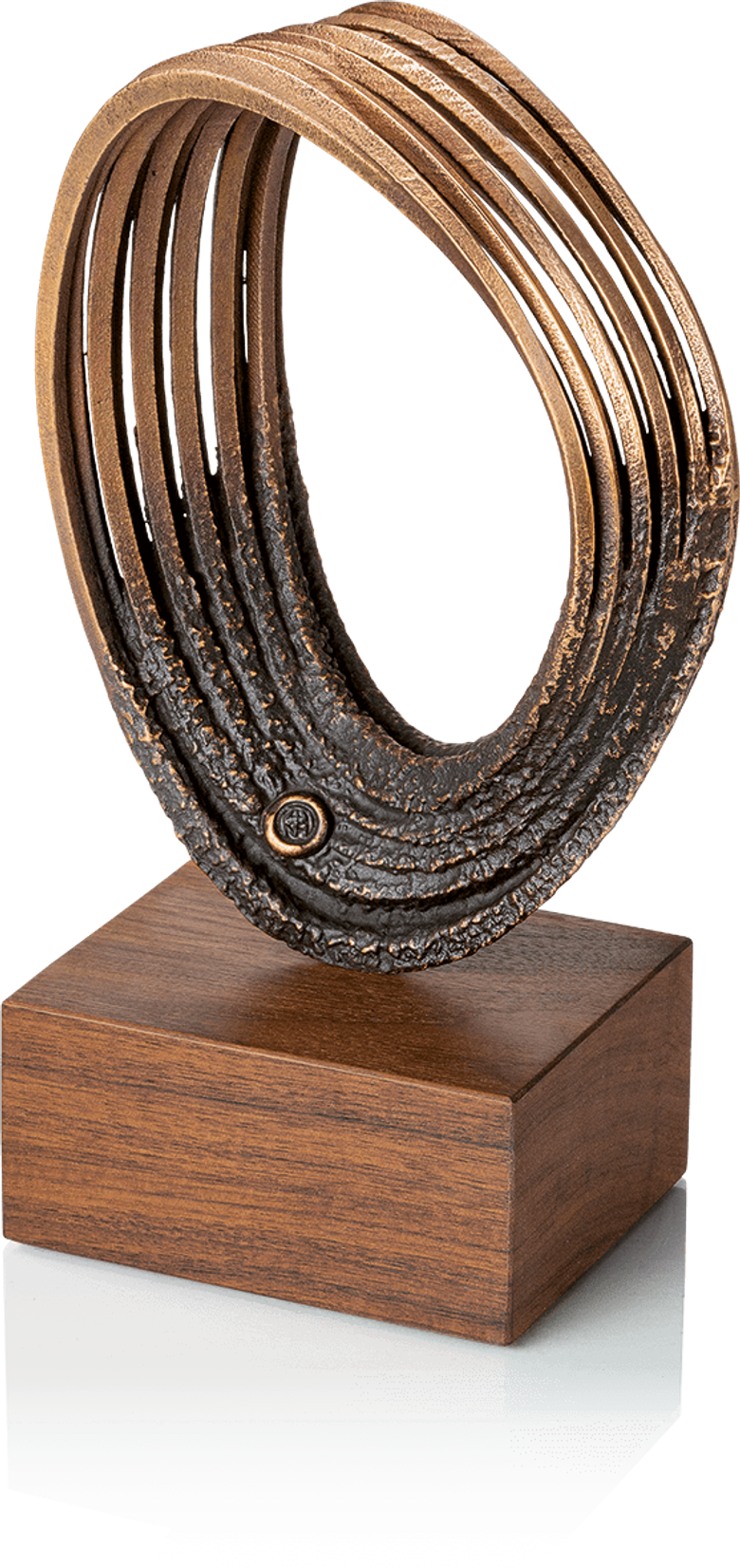 Bronzefigur »Unendlichkeit« von Hans Nübold