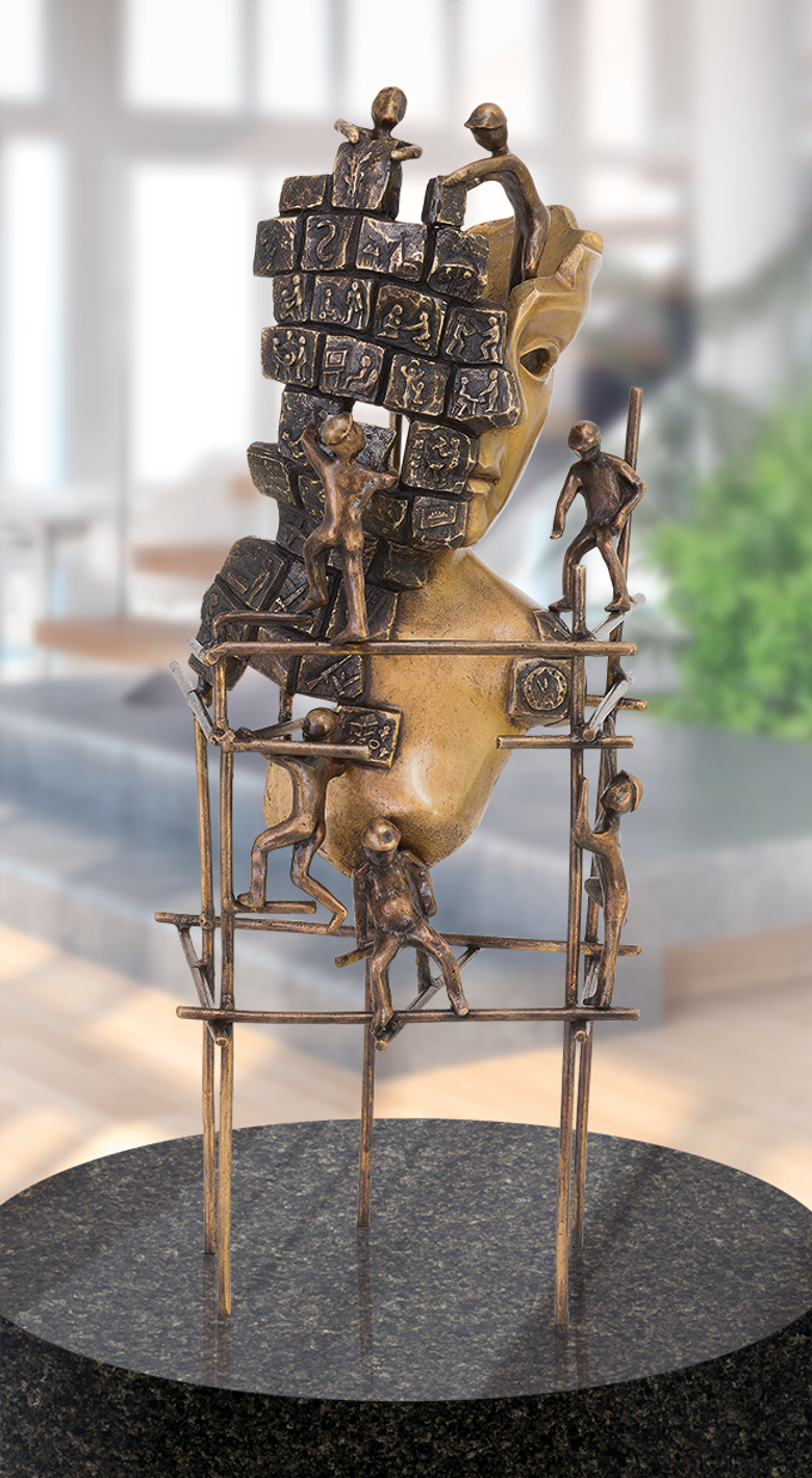 Bronzefigur Genitichaous von Robert Simon