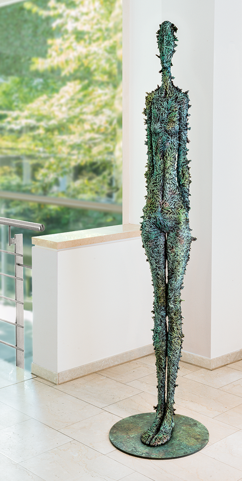 Bronzefigur »Naturverbunden« von Vitali Safronov