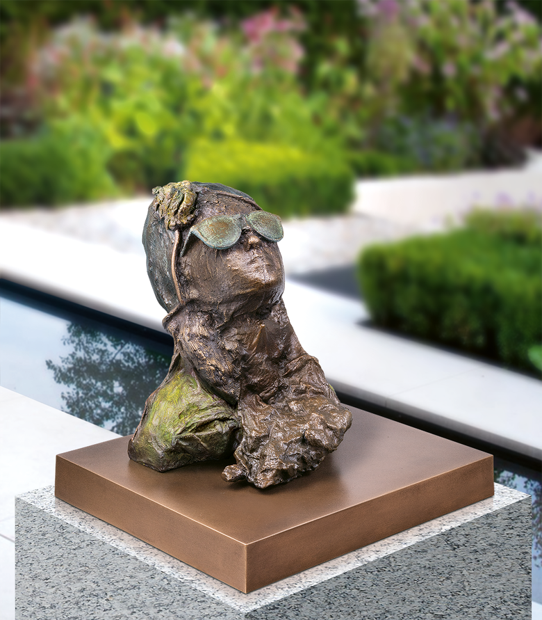 Bronzeskulptur Sternsucher 1