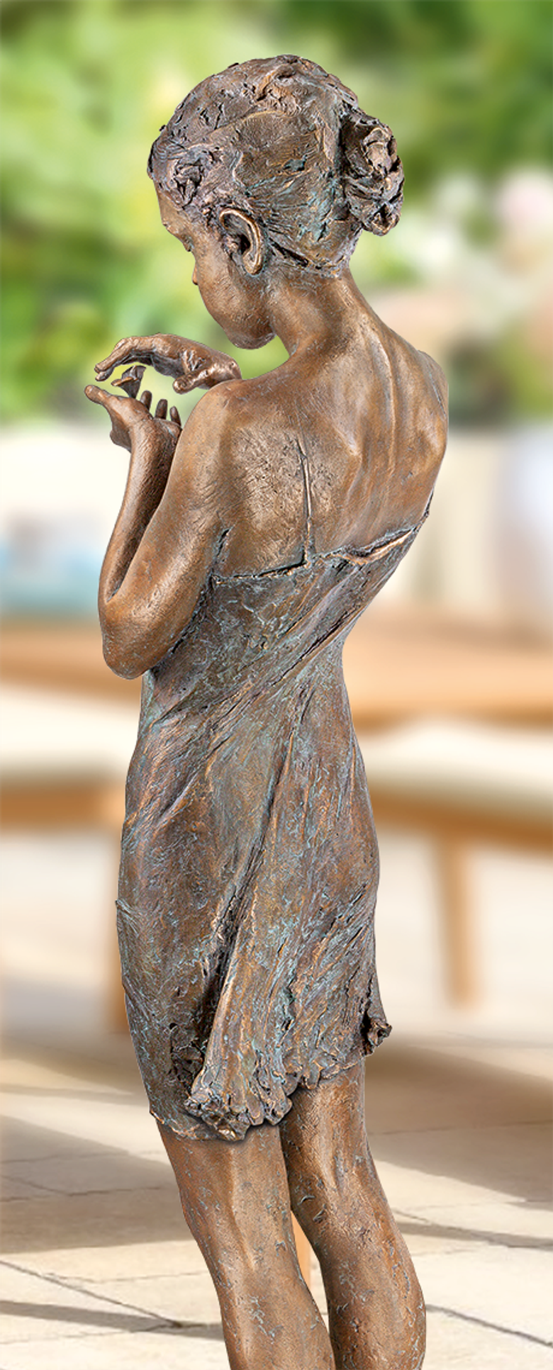 Bronzefigur «Flora» von Pawel Andryszewski