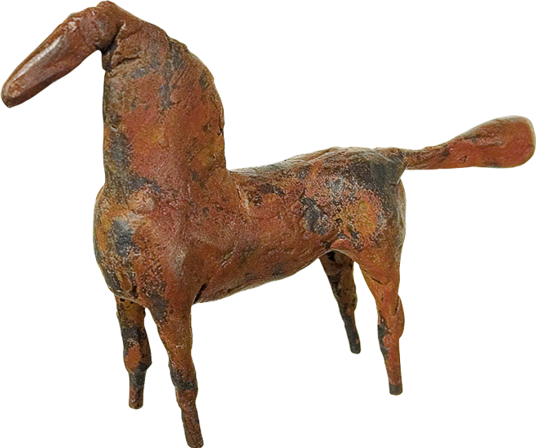 Bronzefigur Pferd von Hermann Schwahn