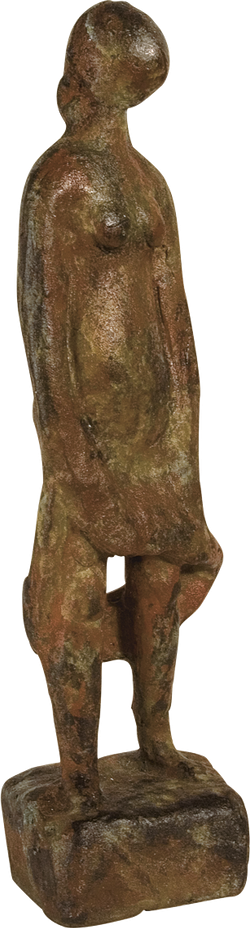 Bronzefigur Stehende von Hermann Schwahn