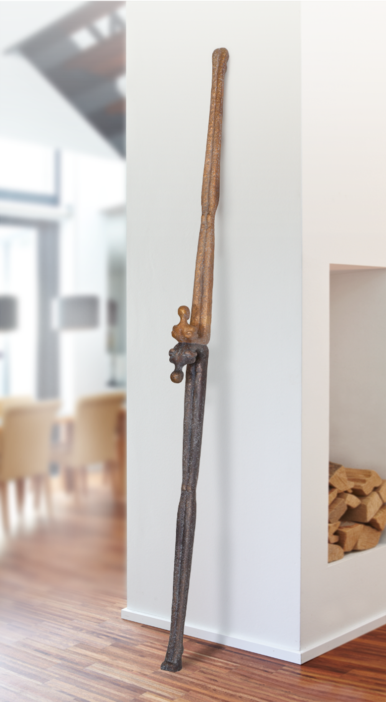 Bronzefigur Balance von Andrea Kraft