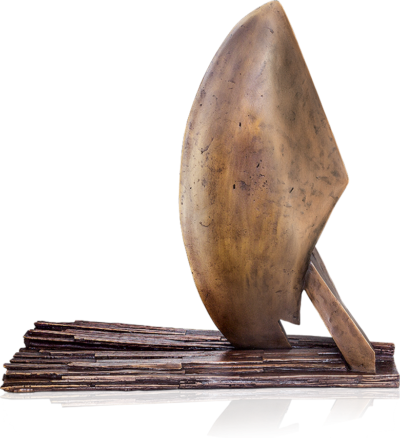 Bronzefigur Aufbruch von Kay Winkler