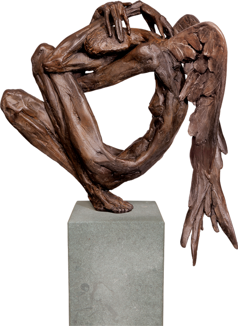 Bronzefigur Engel von Vitali Safronov