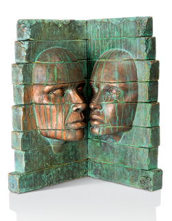 Bronzefigur Ruine von Giraud