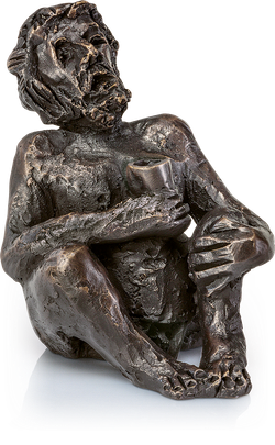 Bronzeskulptur-Bacchus