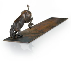 Bronzefigur Zeit zur Wende von Woytek