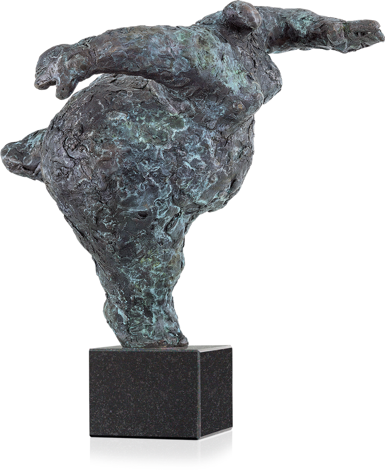 Bronzefigur Balance 30 von Wim Heesakkers