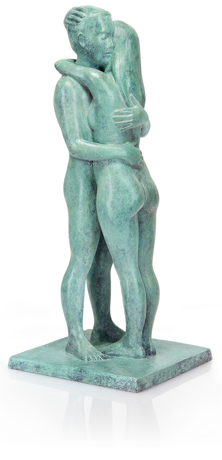 Bronzefigur Liebespaar von Sorina von Keyserling