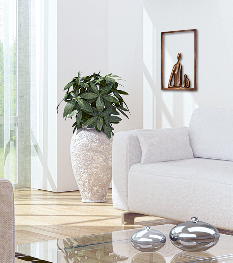 Bronzefigur Pour moi doux von Marie-Madeleine Gautier