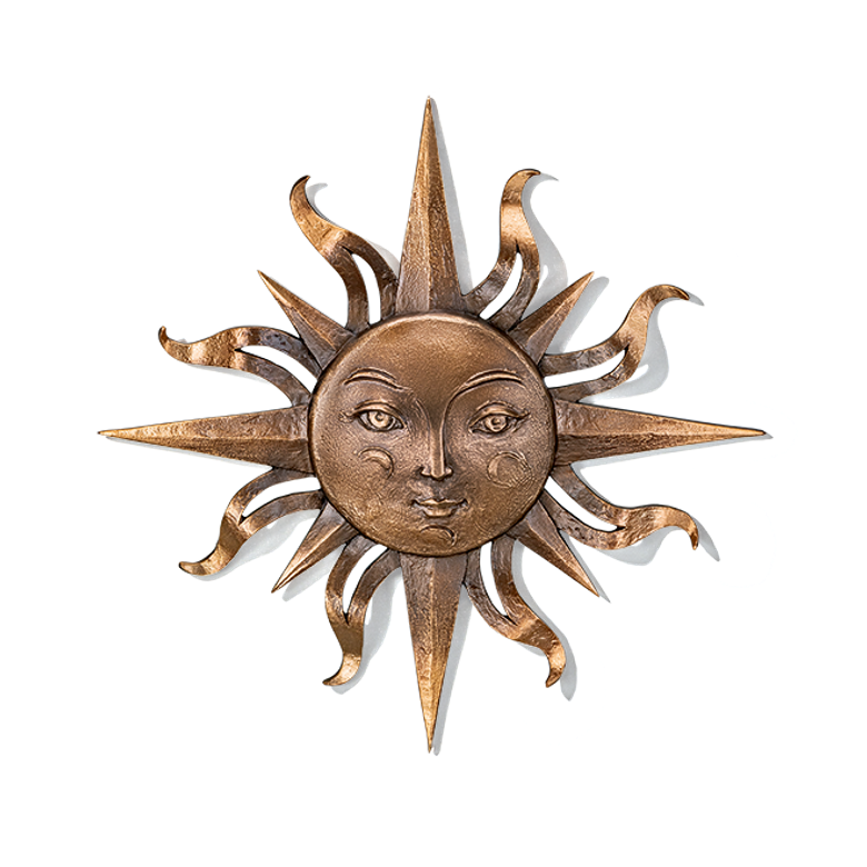 Bronzefigur «Sonne» aus dem Atelier Strassacker