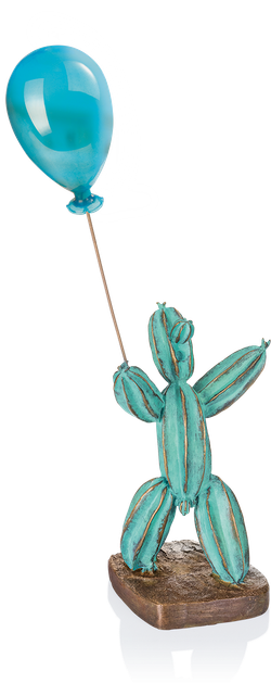 Bronzefigur Kaktusmann von Miller