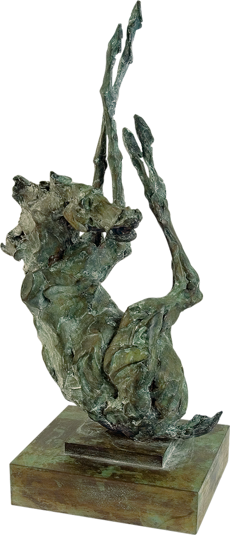 Bronzefigur Der Sturz des Siegers von Vitali Safronov