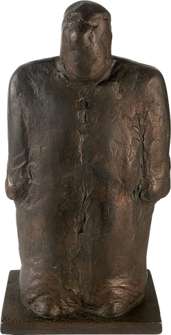 Bronzefigur MANN-TEL von Hermann zur Strassen