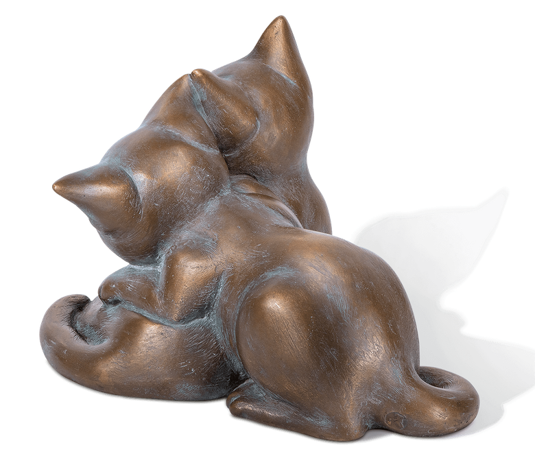 Bronzefigur »Kätzchen« aus dem Atelier Strassacker