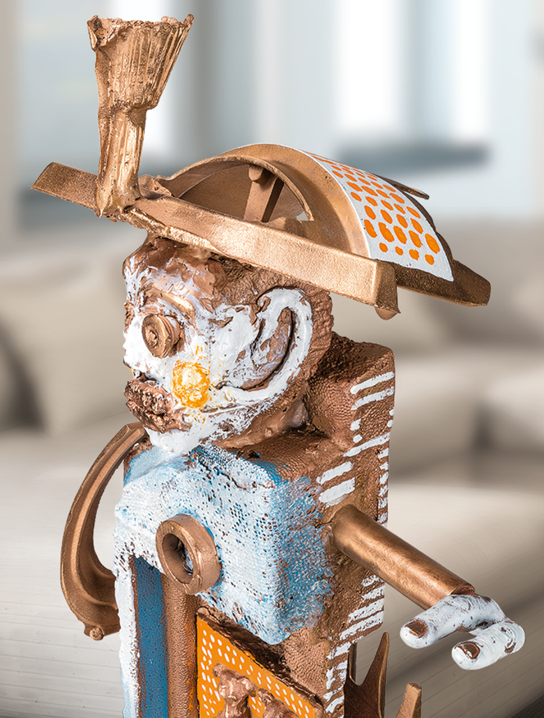 Bronzefigur In Memorial W. W. von Morszoeck