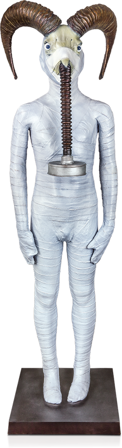 Bronzefigur Das Mufflon von Dirk Balke