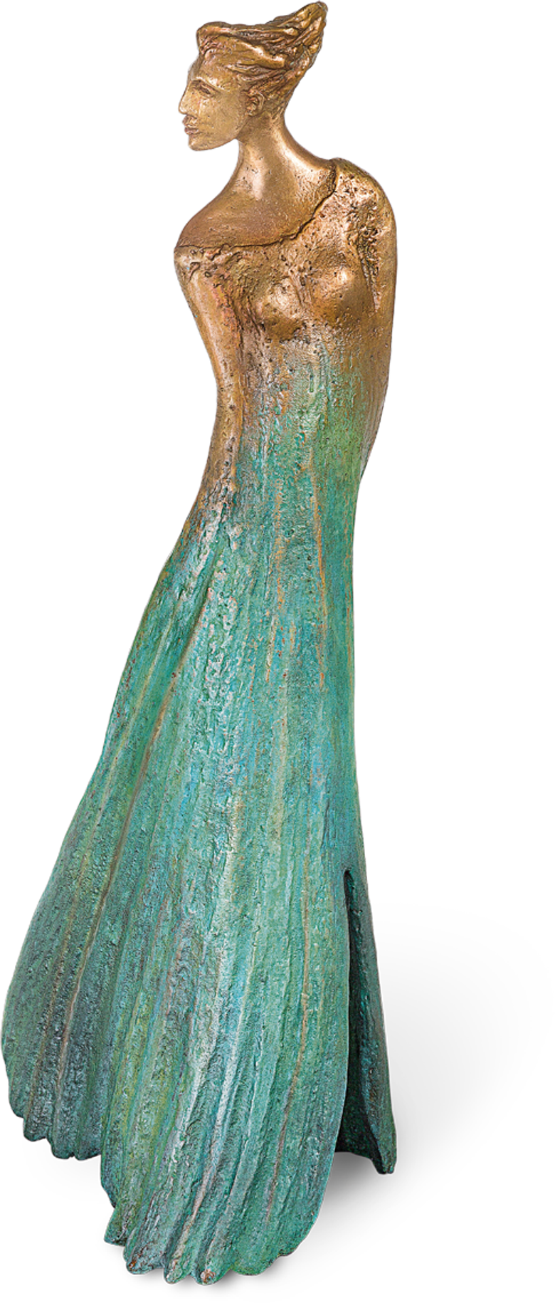 Bronzefigur Ginkgo Androgyn von Maria-Luise Bodirsky