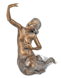 Bronzefigur »Leukosia« von Pawel Andryszewski