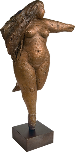 Bronzefigur Ballerina von Hilla Wolf-Wagner