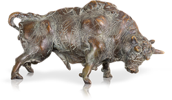 Bronzefigur Stier von Waldemar Schröder