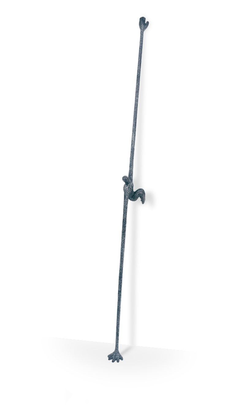 Bronzefigur Streben von Andrea Kraft