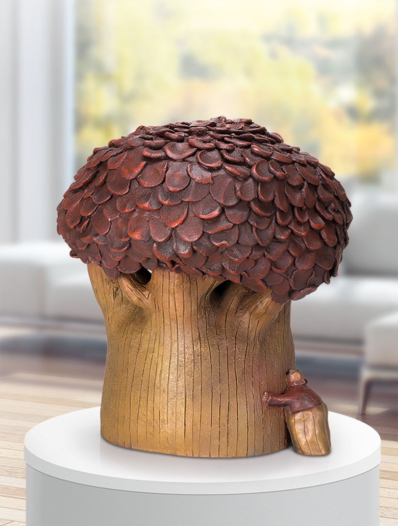 Bronzefigur Naturliebe von Anne-Sophie Gilloen