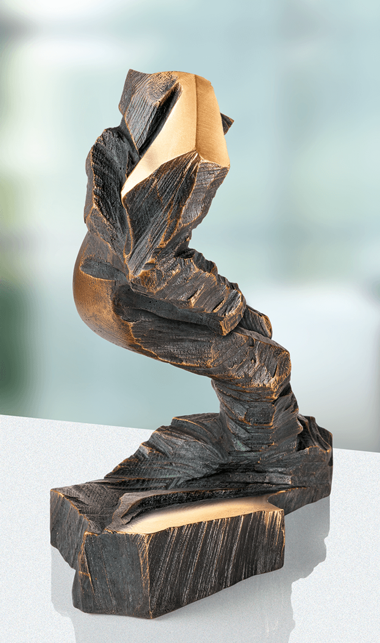Bronzefigur »Super-G« von Michael Vogler