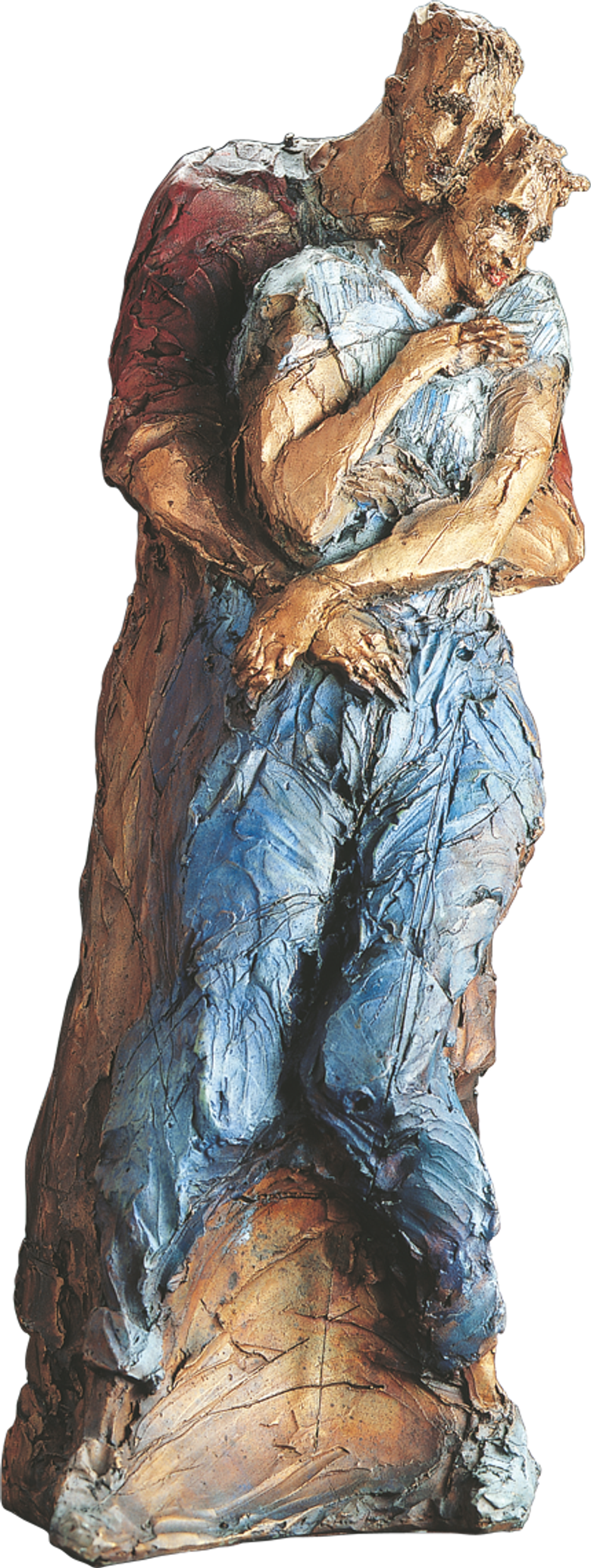 Bronzefigur Zwei Verliebte von Göttingen von France & Hugues Siptrott