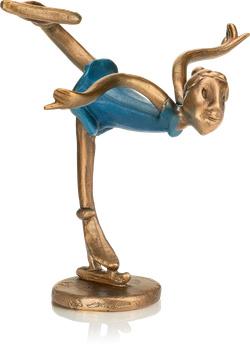 Bronzefigur »Eisprinzessin« von Kurtfritz Handel