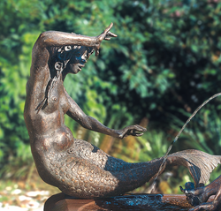 Bronzefigur Die Nixe von Kurt Grabert